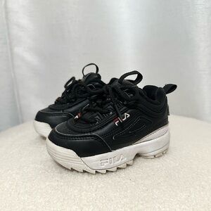 Fila Disruptor II Toddler Kid Sneaker Shoes Casual Comfort Sz 5